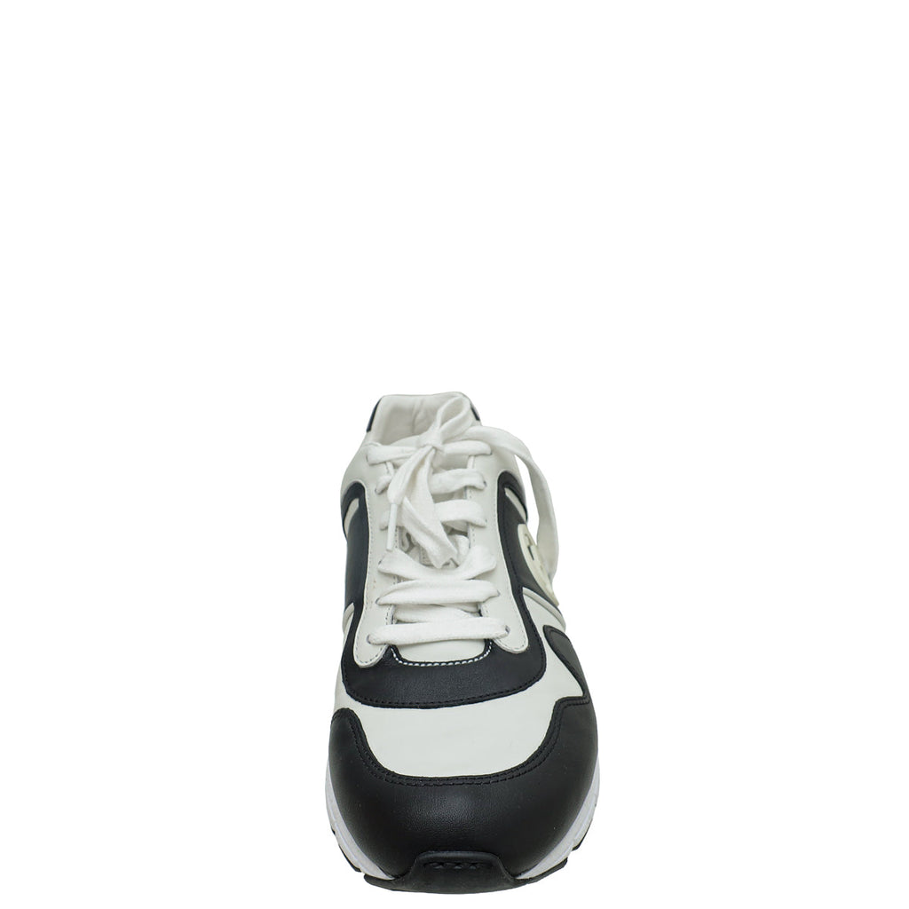 Gucci Bicolor Interlocking GG Lace Up Sneaker 7.5