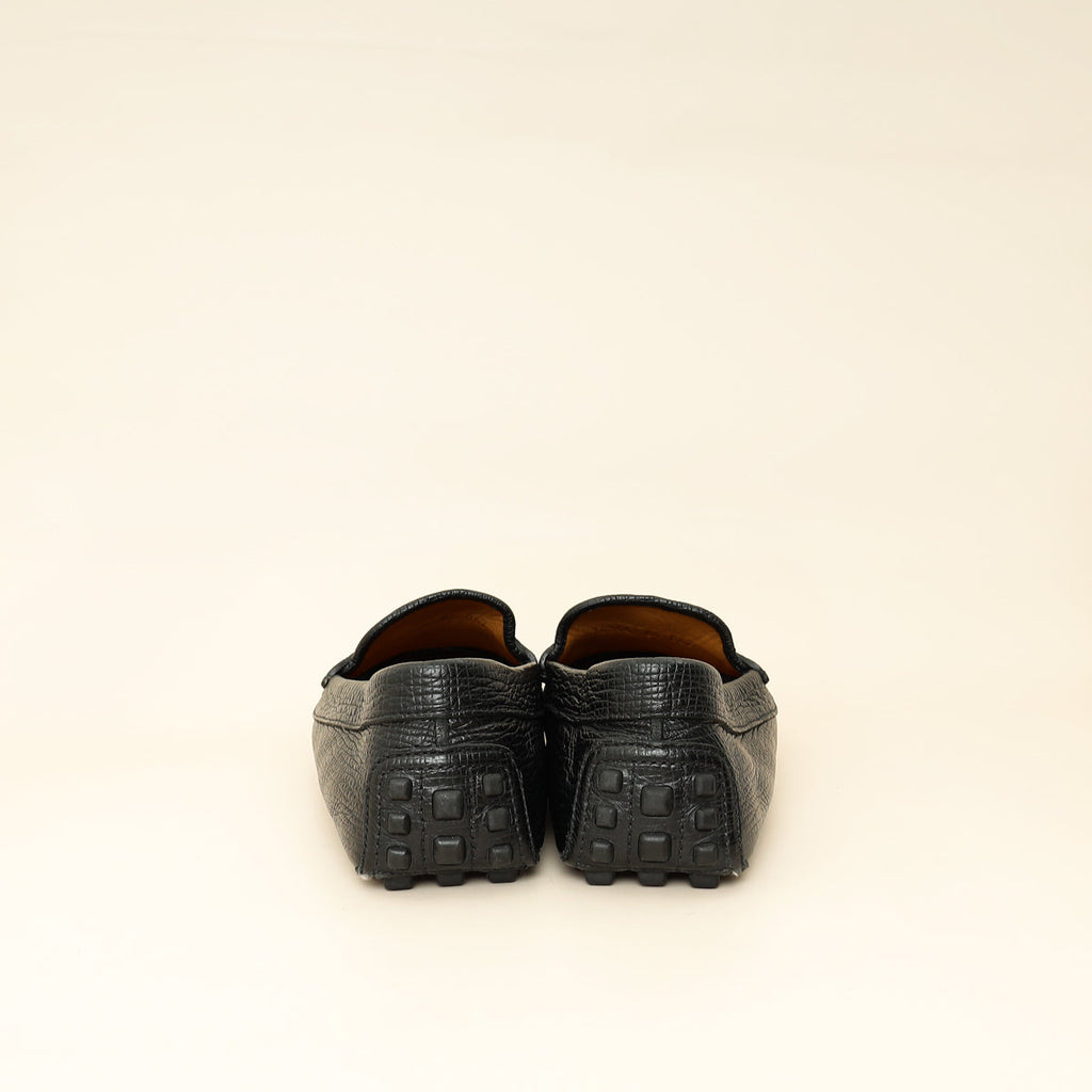 Gucci Black Horsebit Men's Loafer 8.5