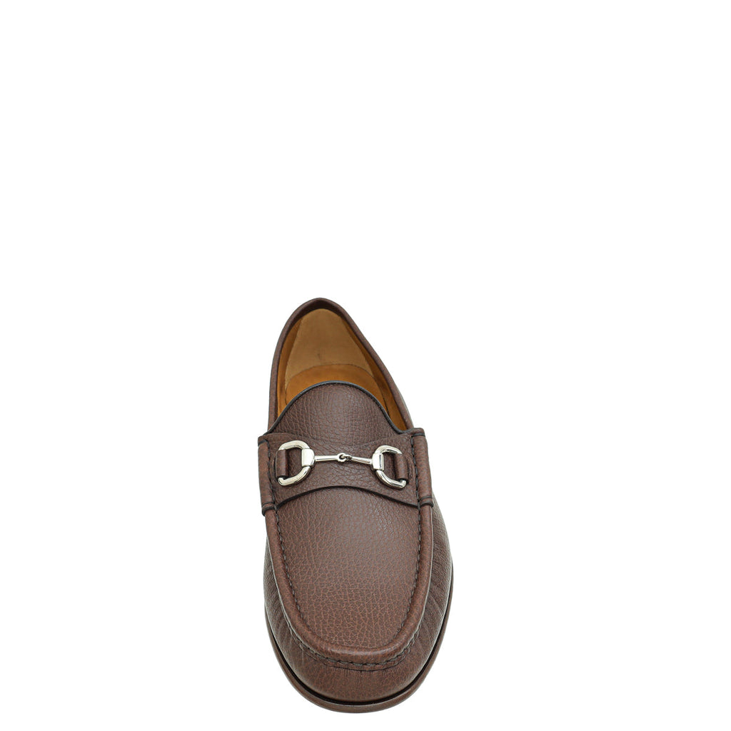 Gucci Brown Horsebit Men's Loafer 8.5