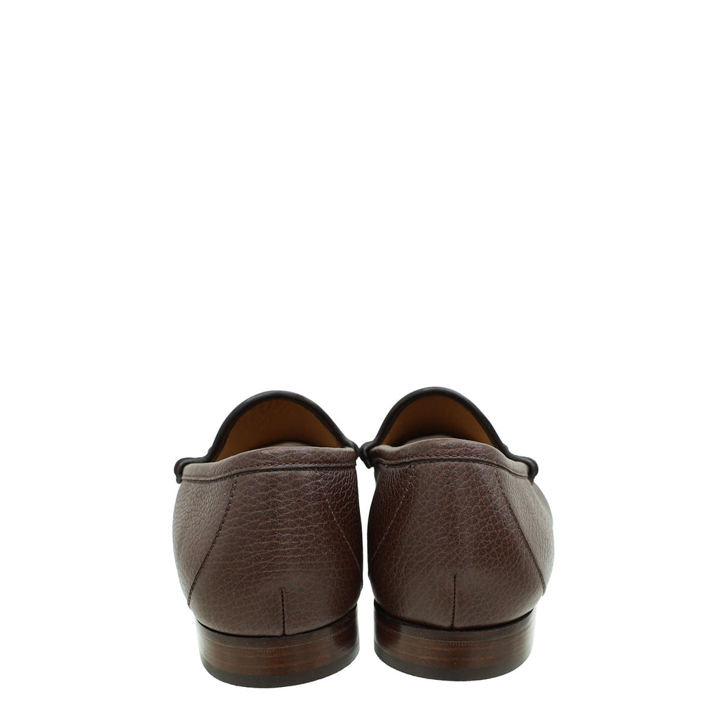 Gucci Brown Horsebit Men's Loafer 8.5