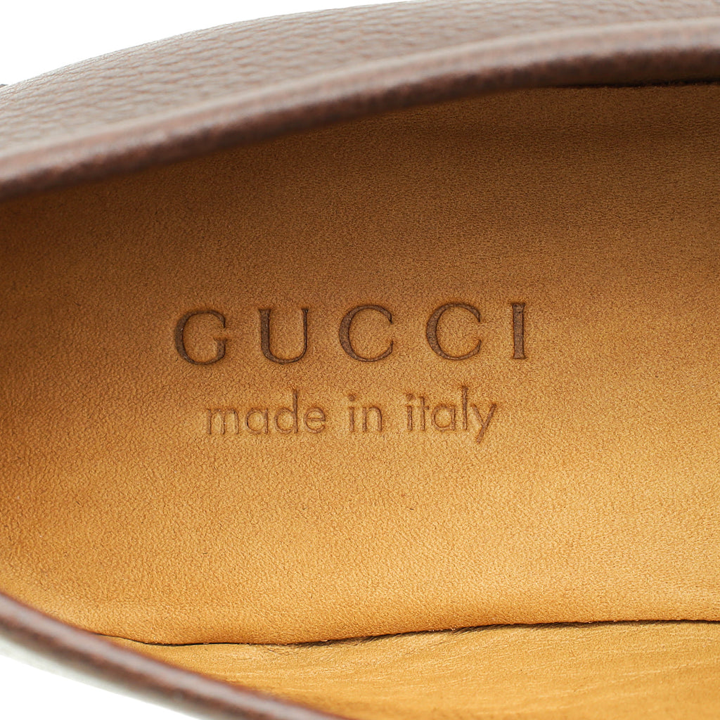 Gucci Brown Horsebit Men's Loafer 8.5