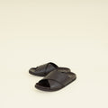 Gucci Chocolate Guccissima Mens Slide Sandal With Criss Cross 8