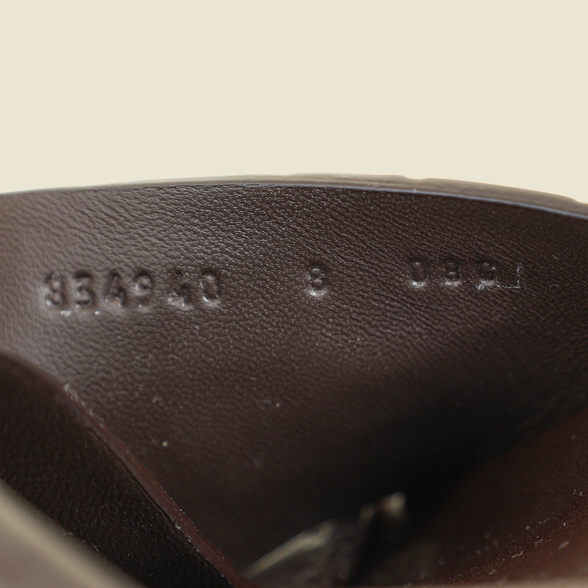 Gucci Chocolate Guccissima Mens Slide Sandal With Criss Cross 8