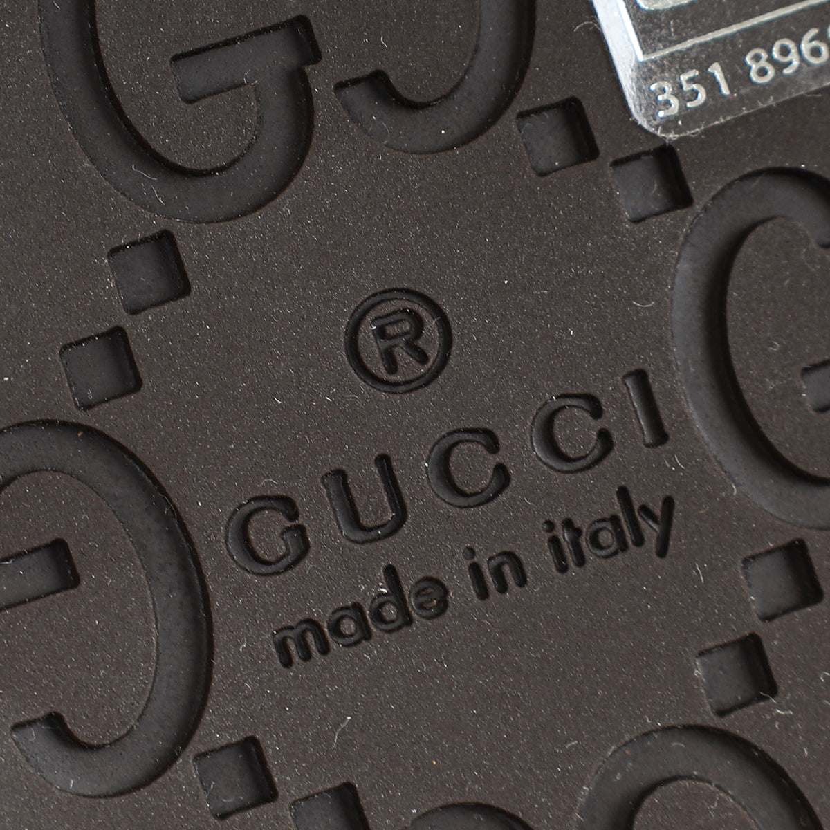 Gucci Chocolate Guccissima Mens Slide Sandal With Criss Cross 8