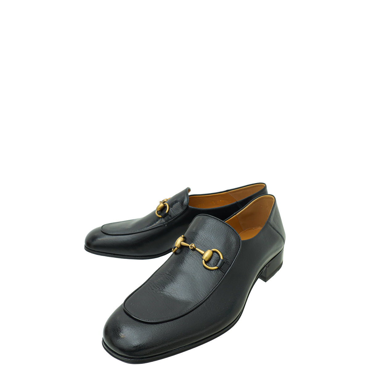 Gucci Black Horsebit Men's Loafers 9.5