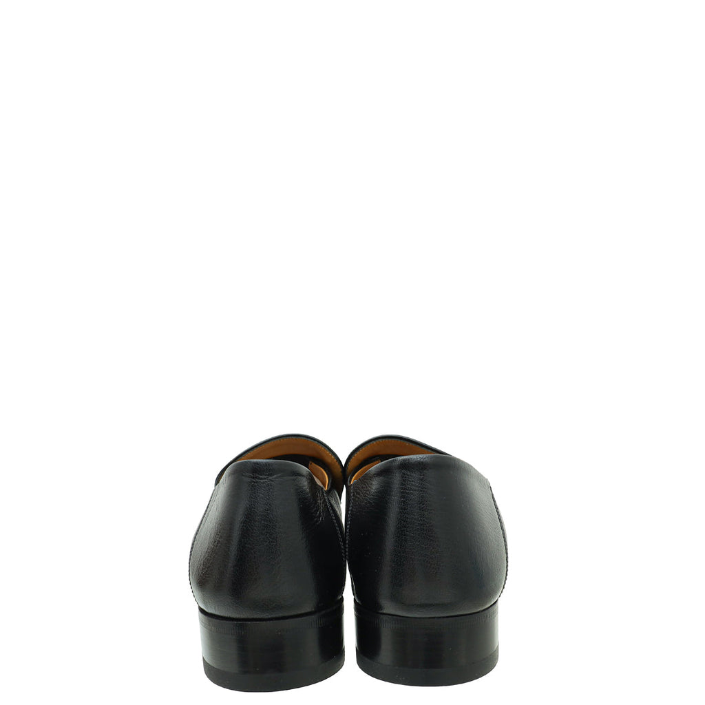 Gucci Black Horsebit Men's Loafers 9.5