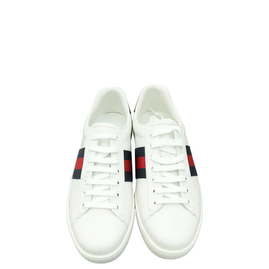 Gucci White Ace Web Men's Sneaker 9