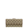 Gucci Ebony GG French Wallet