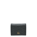Gucci Black GG Marmont Card Case