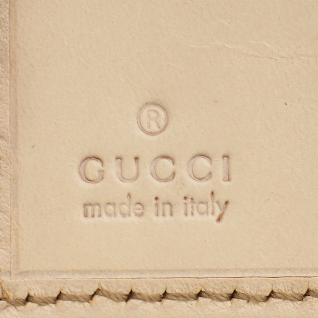 Gucci Multicolor Floral Horsebit Compact Wallet