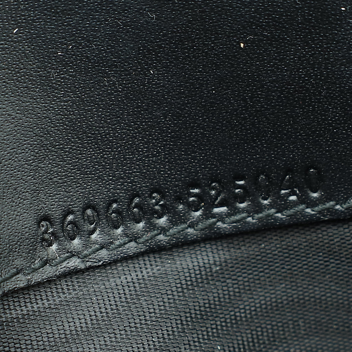 Gucci Black Guccissima Interlocking G Wallet