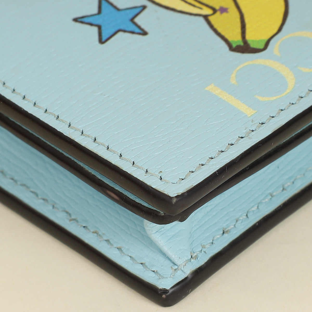 Gucci Light Blue x Bananya BNF Card Case Wallet