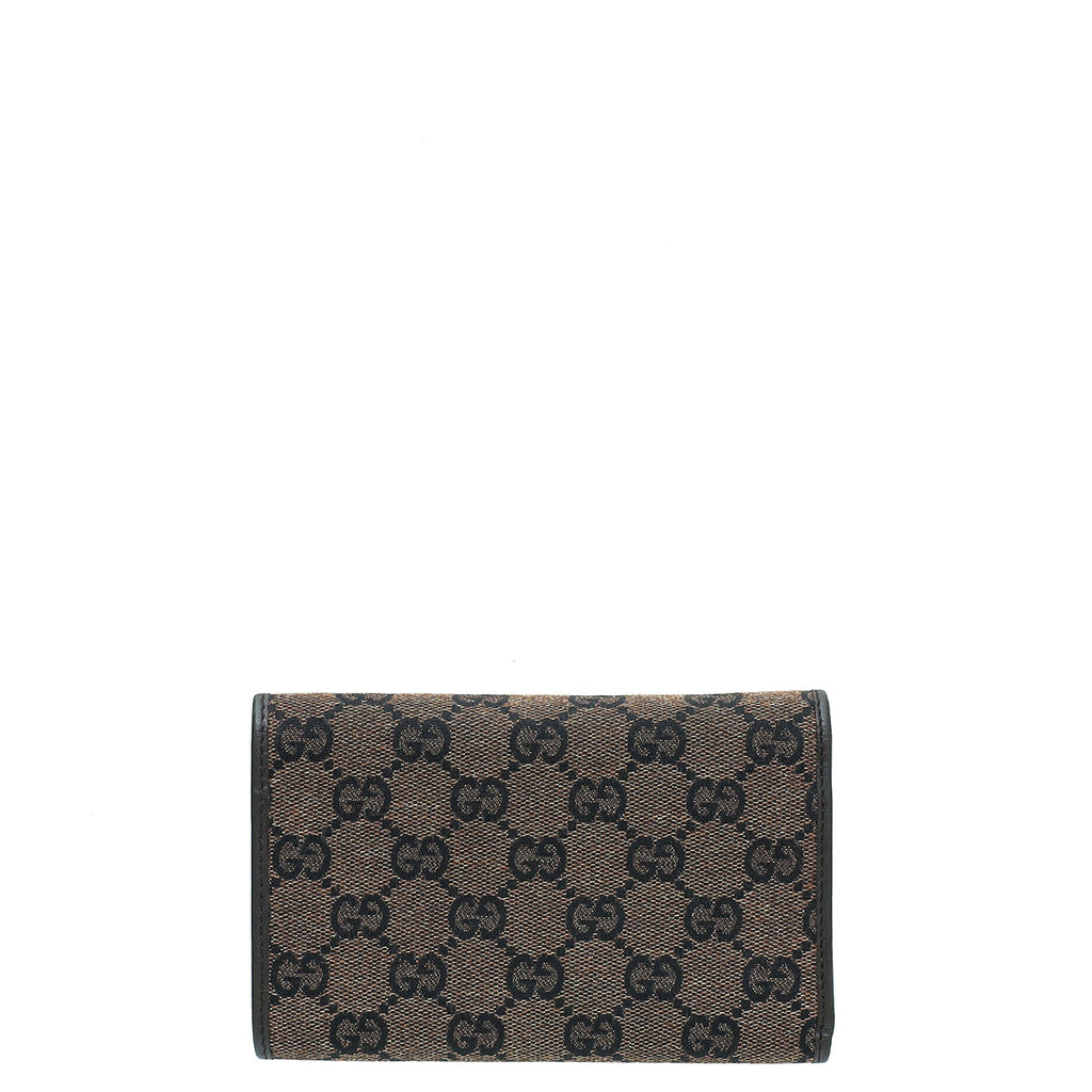 Gucci Brwon GG Wallet
