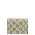 Gucci Bicolor GG Supreme Card Case Wallet