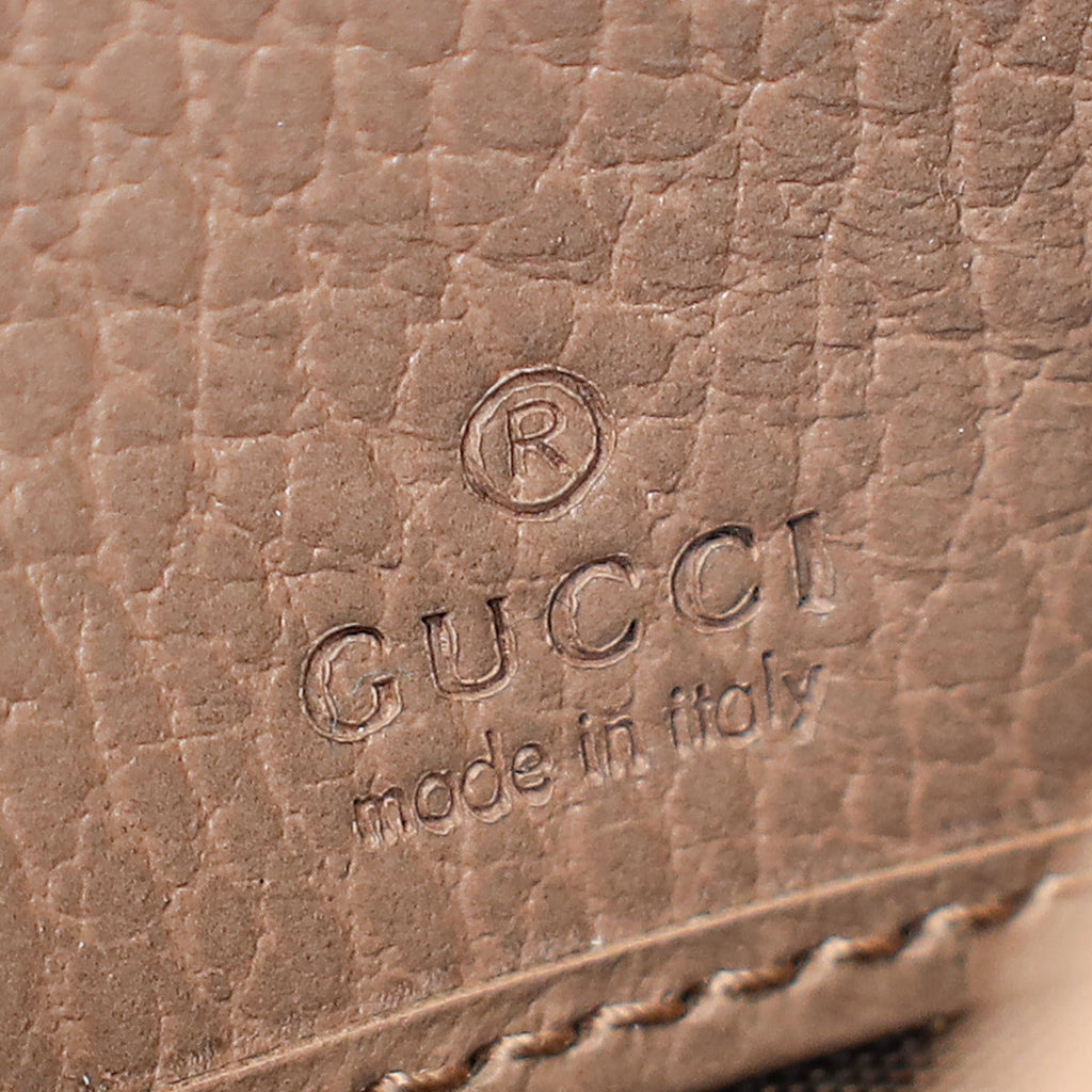 Gucci Bicolor GG Marmont Continental Wallet