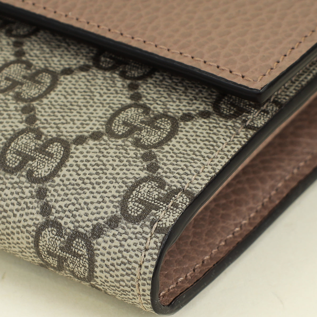 Gucci Bicolor GG Marmont Continental Wallet