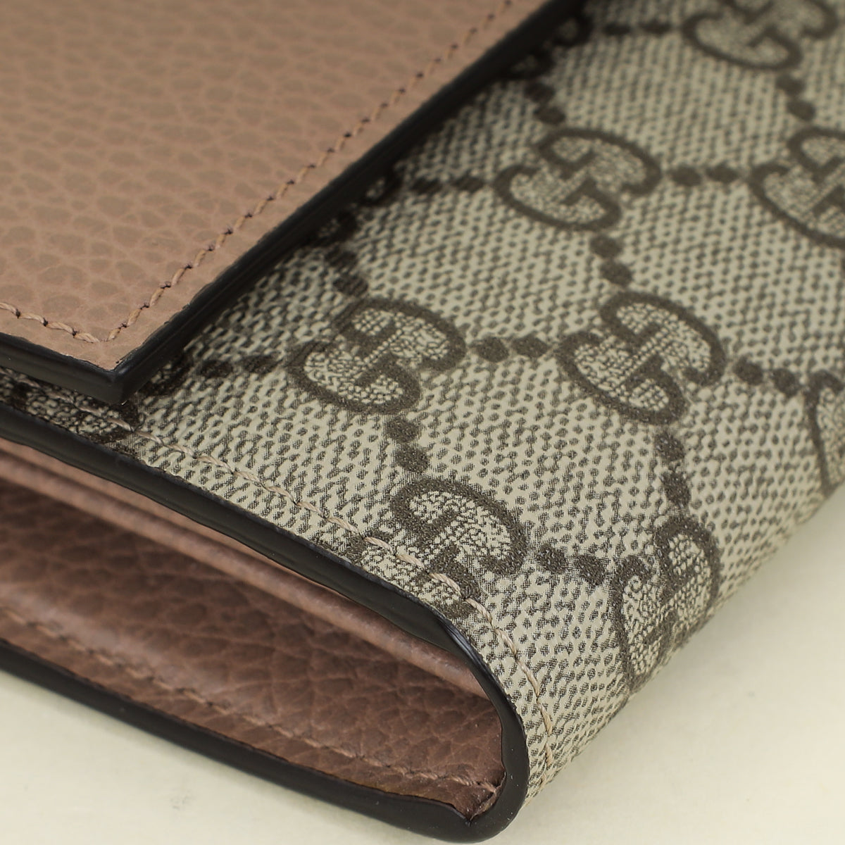 Gucci Bicolor GG Marmont Continental Wallet
