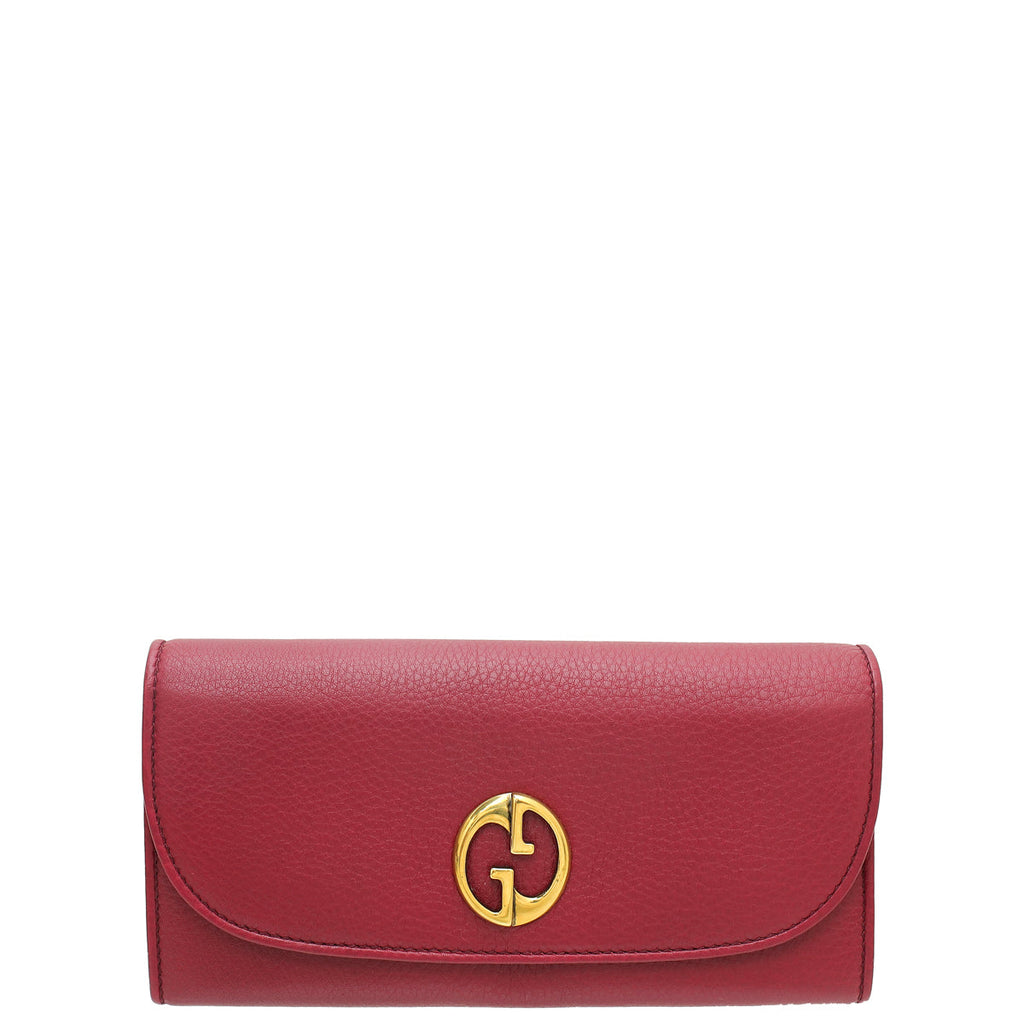 Gucci Violet 1973 Continental Wallet