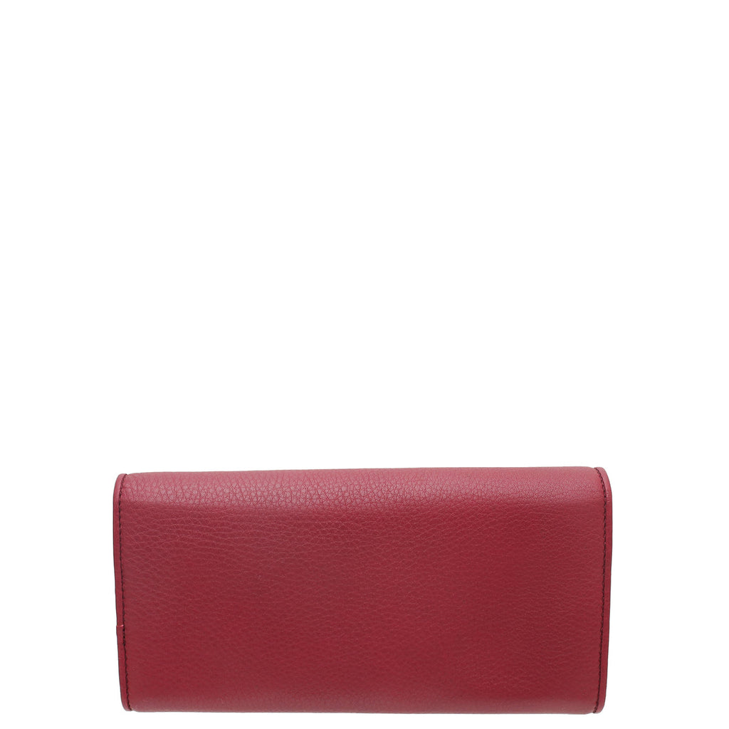 Gucci Violet 1973 Continental Wallet