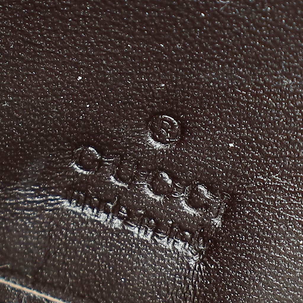 Gucci Ebony GG Zip Around Wallet