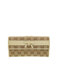Gucci Ebony GG Mayfair Continental Wallet