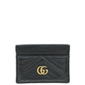 Gucci Black GG Marmont Card Holder