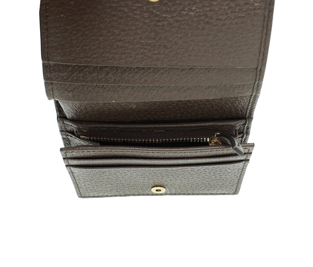 Gucci Bicolor GG Supreme Ophidia Card Case