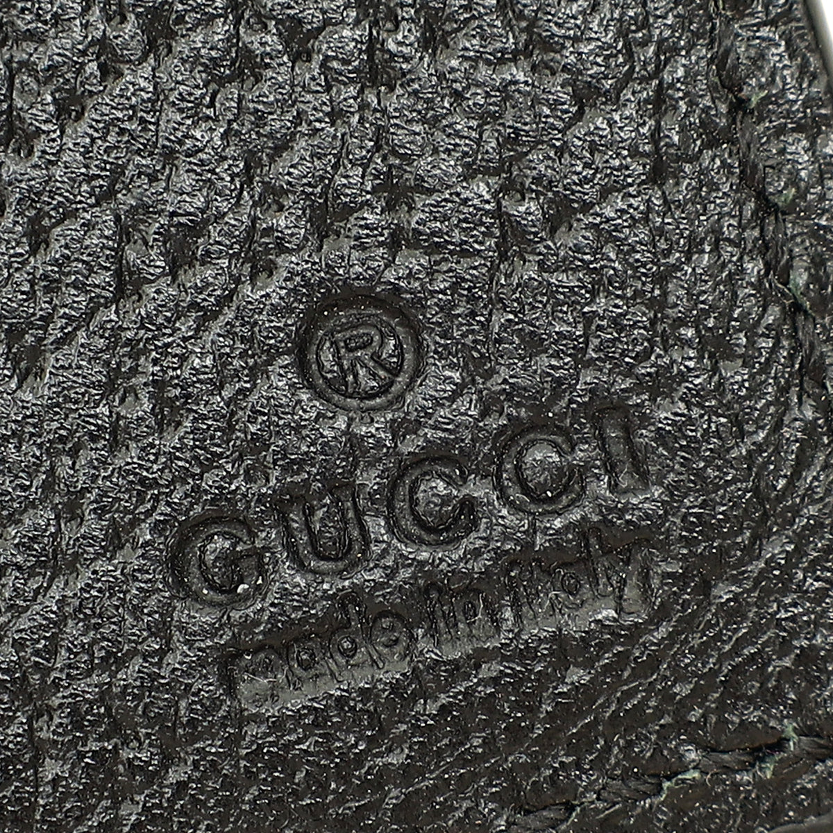 Gucci Black GG Marmont Card Case