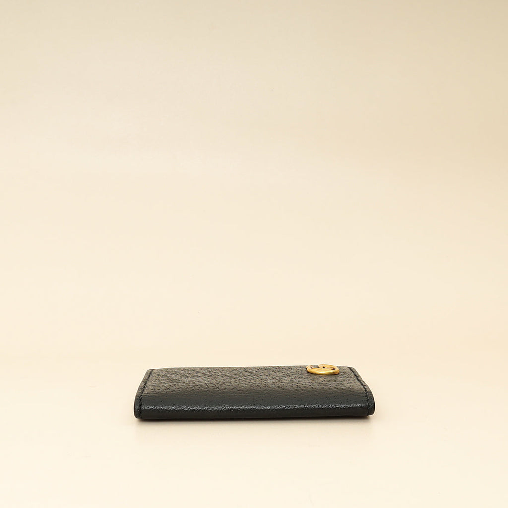 Gucci Black GG Marmont Card Case