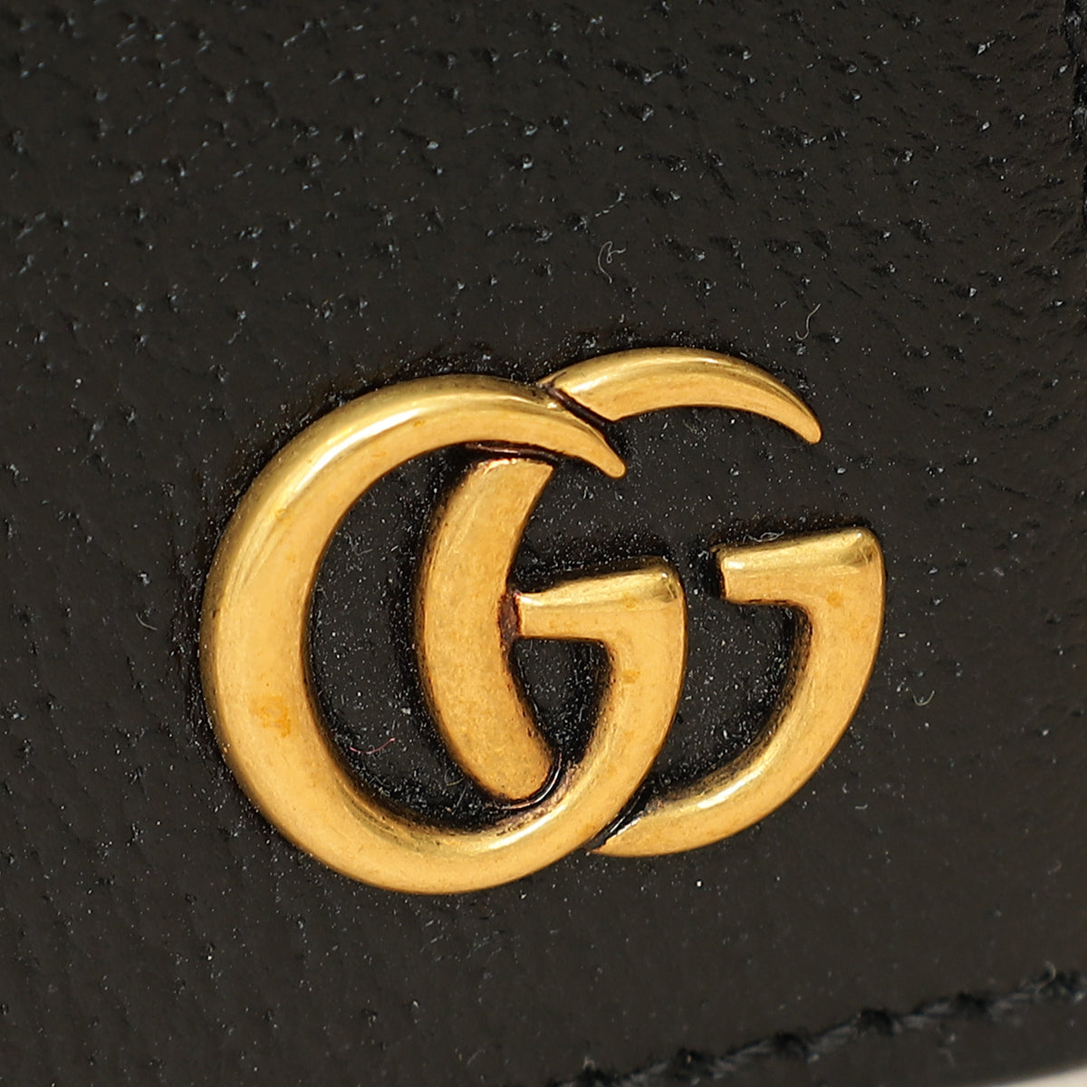Gucci Black GG Marmont Card Case