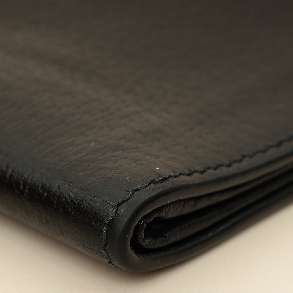 Gucci Black GG Marmont Bi-Fold Wallet