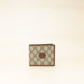 Gucci Bicolor GG Supreme Interlocking G Bi-Fold Wallet