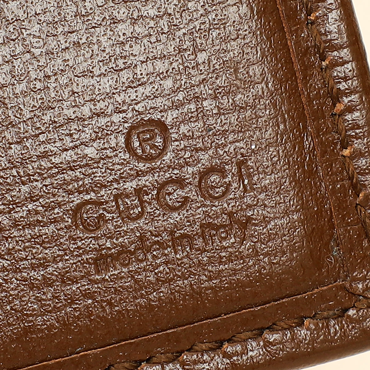 Gucci Bicolor GG Supreme Interlocking G Bi-Fold Wallet