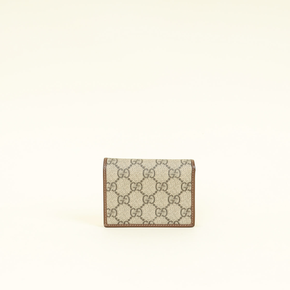 Gucci Bicolor GG Supreme Horsebit 1955 Card Case Wallet