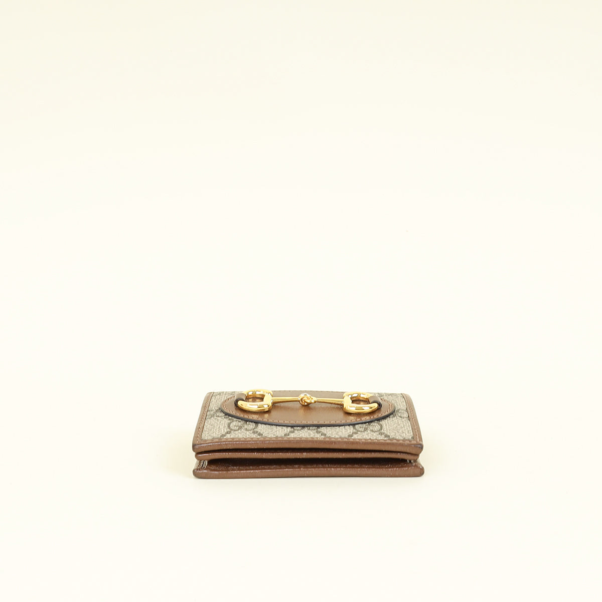 Gucci Bicolor GG Supreme Horsebit 1955 Card Case Wallet