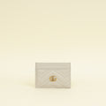 Gucci Light Grey GG Marmont Card Case