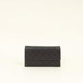 Gucci Chocolate GG Guccissima Continental Flap Wallet