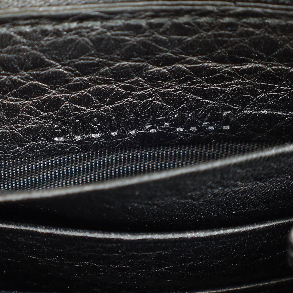 Gucci Black Interlocking G Soho Zip Wallet