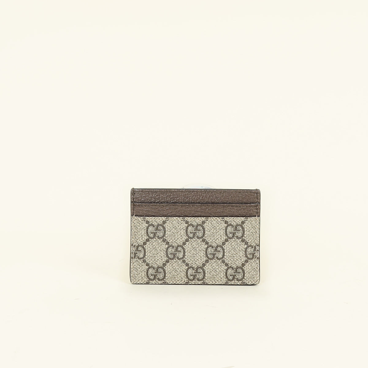 Gucci Brown Ophidia GG Card Case