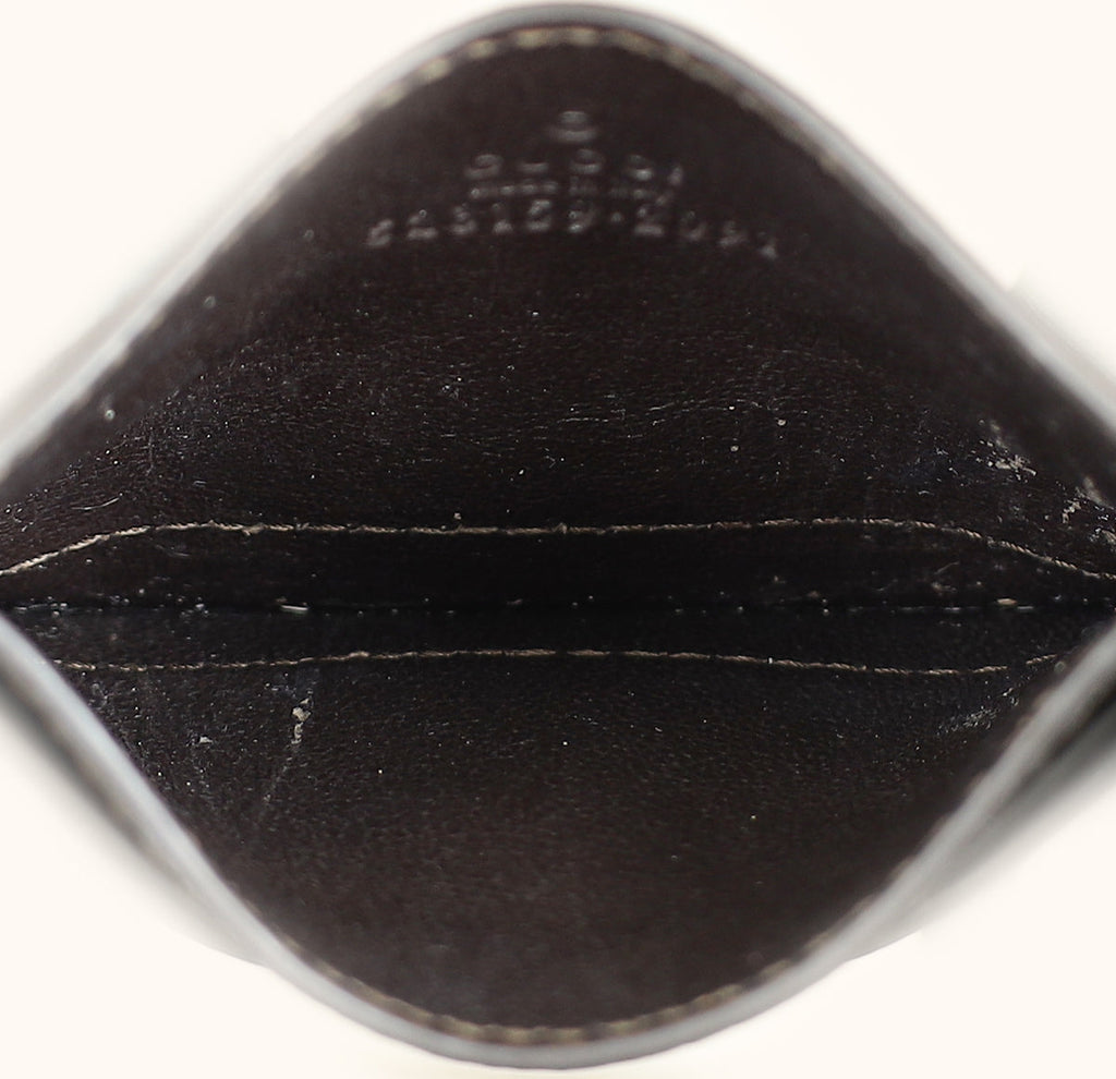 Gucci Brown Ophidia GG Card Case