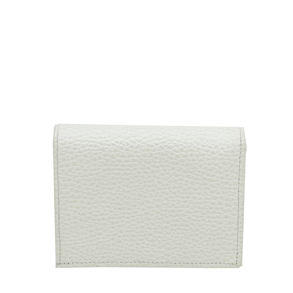 Gucci Off White GG Marmont Bow Card Case