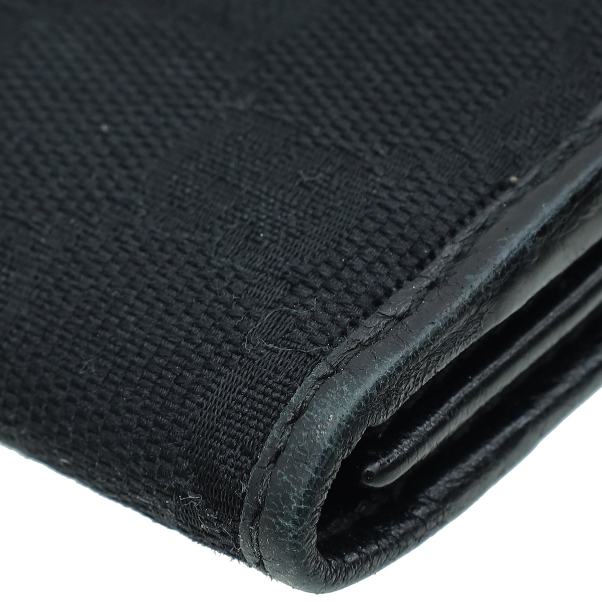 Gucci Black GG French Wallet