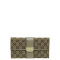 Gucci Bicolor GG Continental Wallet