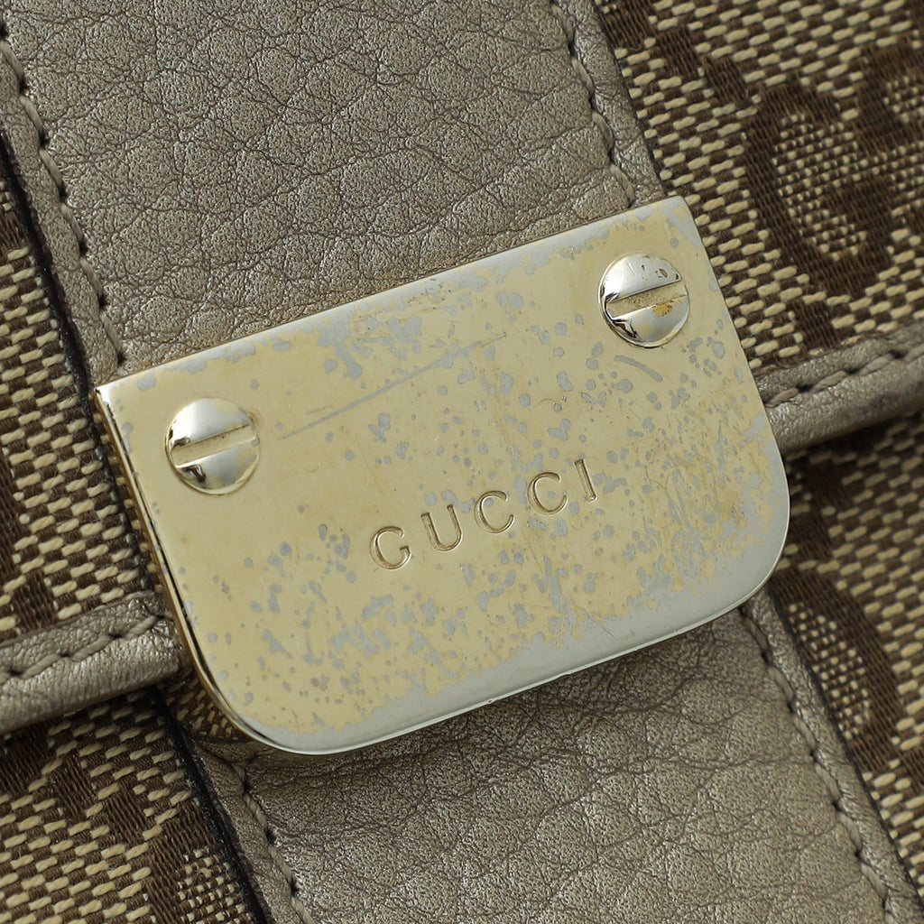 Gucci Bicolor GG Continental Wallet