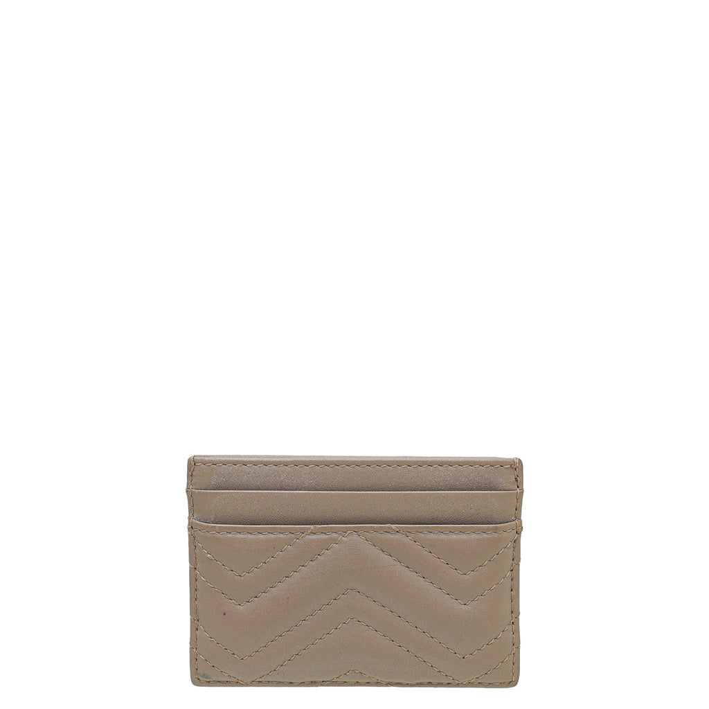 Gucci Dusty Pink GG Marmont Card Case