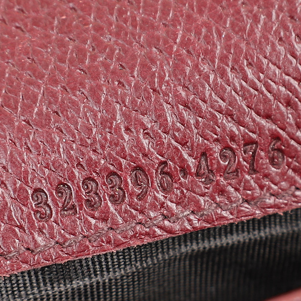Gucci Bicolor GG Continental Wallet