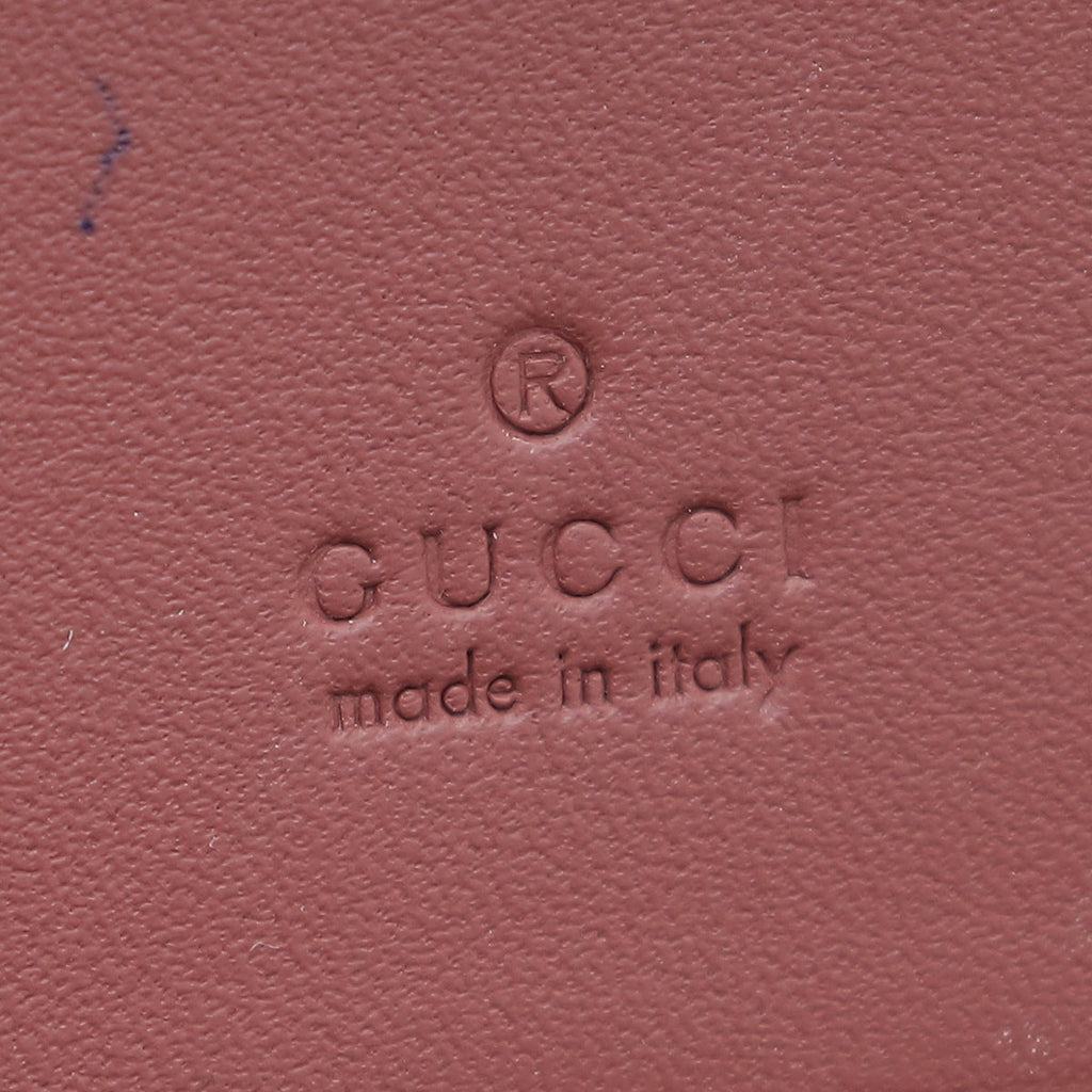 Gucci Bicolor Blooms Print Card Case Wallet