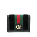 Gucci Black GG Ophidia Card Case Wallet