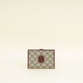 Gucci Bicolor Interlocking G Supreme Passport Wallet