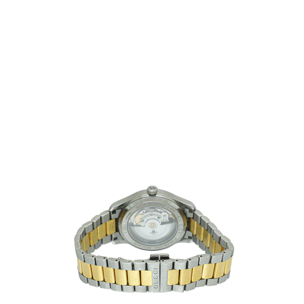 Gucci Steel & Gold G-Timeless Multibee 38mm Automatic Watch